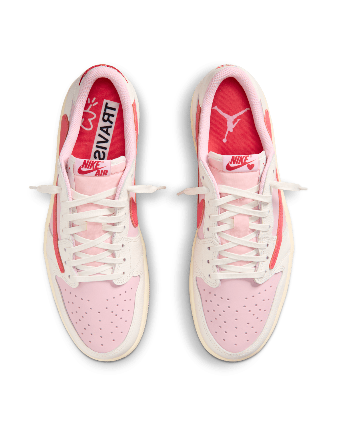 Air Jordan 1 Low OG x Travis Scott Tropical Pink Sneaker