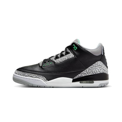 Air Jordan 3 Retro Green Glow Sneaker