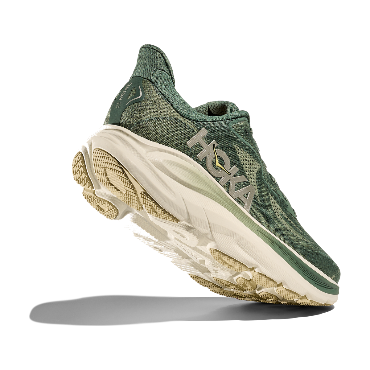 HOKA Men's Clifton 10 Light Green Sneaker