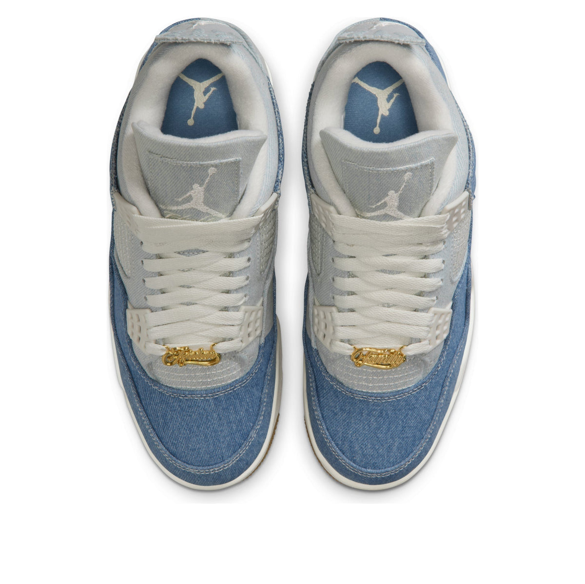 Air Jordan 4 Retro TEX Denim Worn Blue Women's
