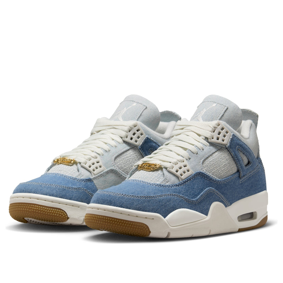 Air Jordan 4 Retro TEX Denim Worn Blue Women's
