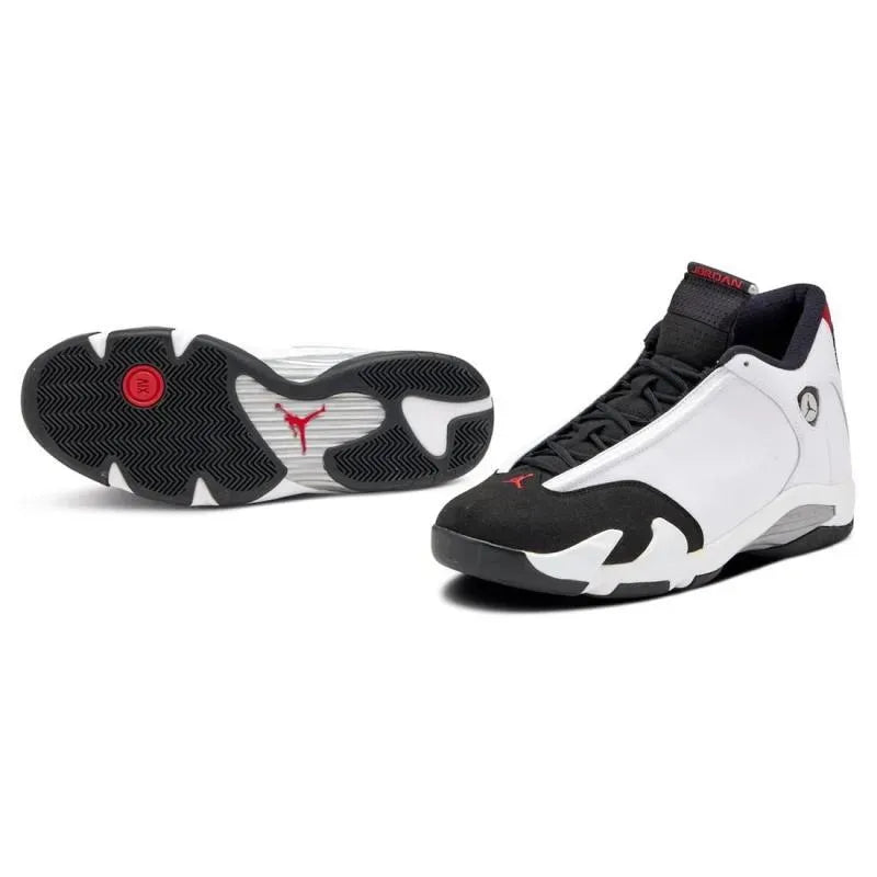 Air Jordan 14 Retro White Black Toe (2024)