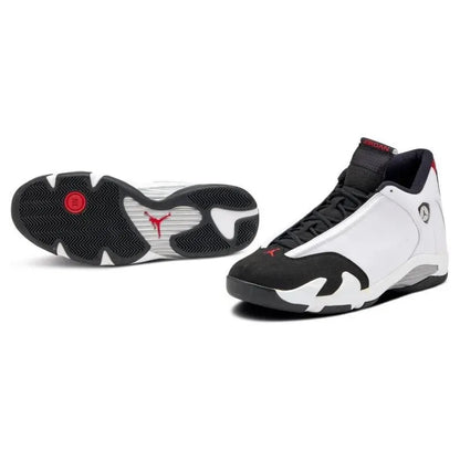Air Jordan 14 Retro White Black Toe (2024)
