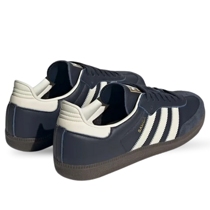 Adidas Samba OG Men's Blue Cream White Sneaker