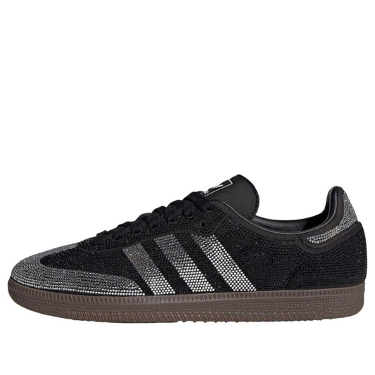 Adidas Samba OG Women's Rhinestone Core Black Cloud White