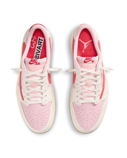 Air Jordan 1 Low OG x Travis Scott Tropical Pink Sneaker