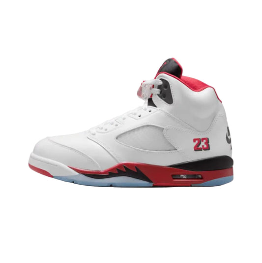 Air Jordan 5 Retro OG Fire Red Black Tongue