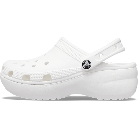 Crocs Women's Classic Platform Clog White
