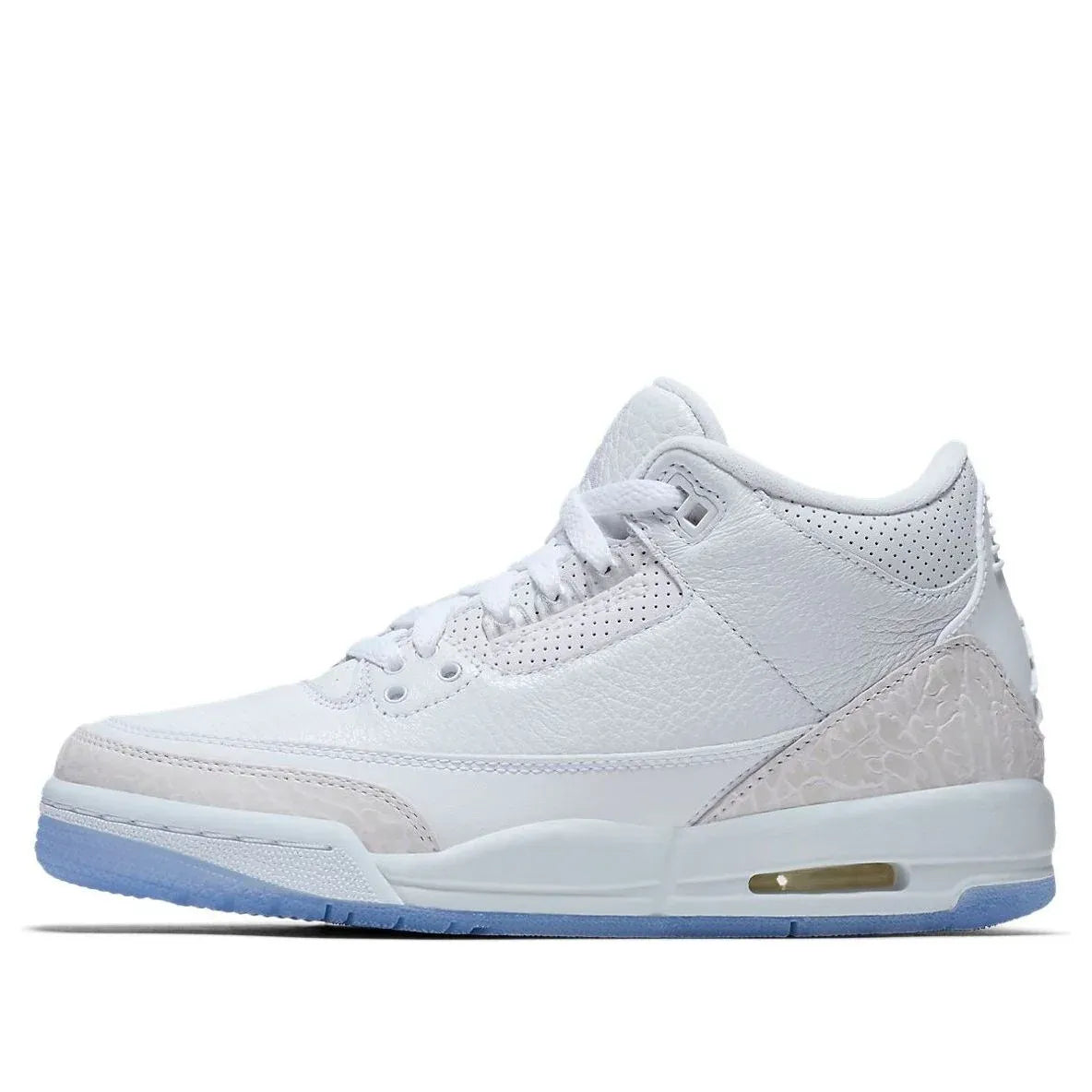 Air Jordan Men's 3 Retro Pure White Triple White